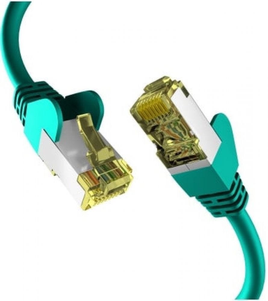 M-Cab Efb CAT6a GRÜN 1M Patchkabel S/FTP Pimf
