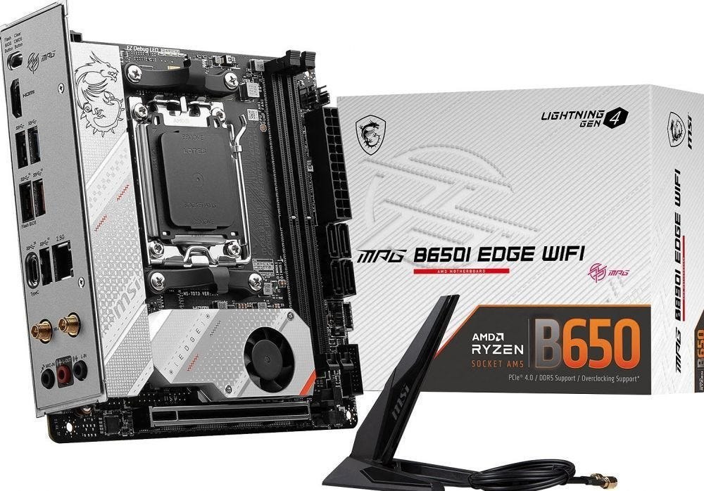 Msi MPG B650i Edge Wifi - Moederbord