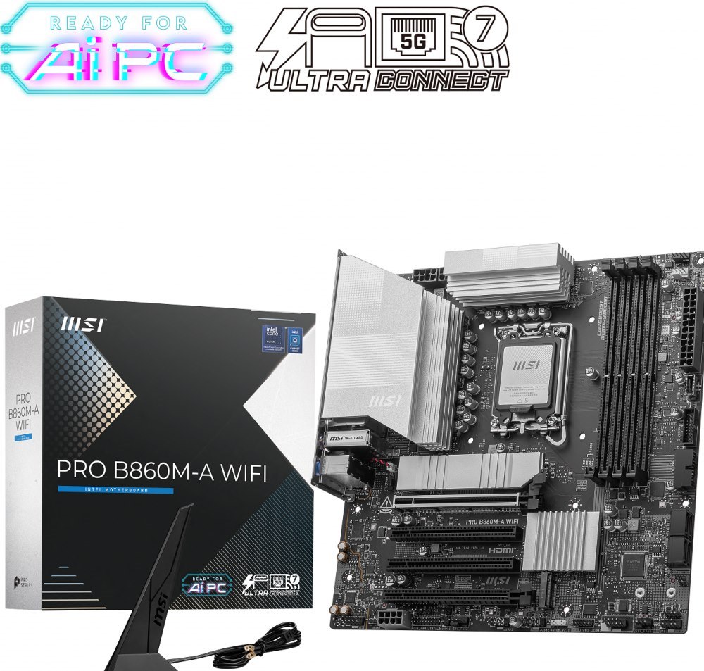 Msi Pro B860m-A Wifi - Moederbord