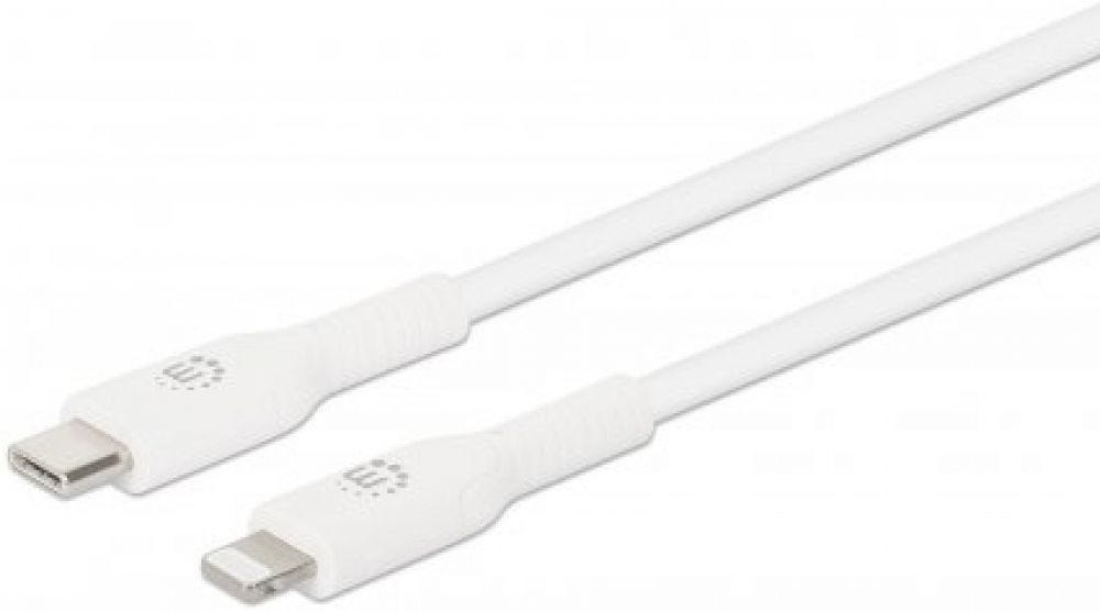 Manhattan Usb-C Auf Lightn. Apple Sync-/Ladekabel 2 M Weiß