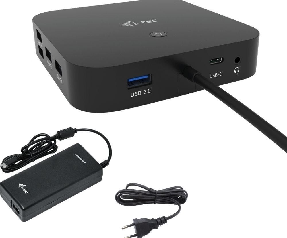 I-Tec C31hdmidpdockpd100 - Docking Station + Voeding + Oplader