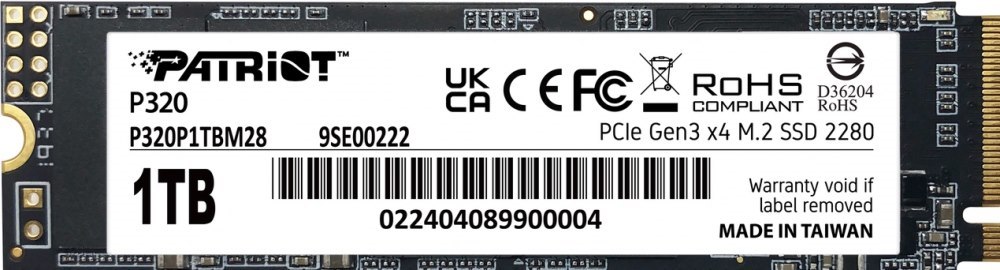 Patriot P320 1TB - SSD