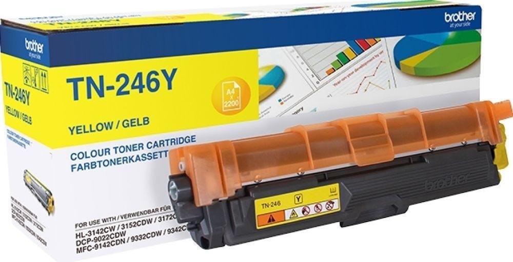 Brother TN246Y - Geel