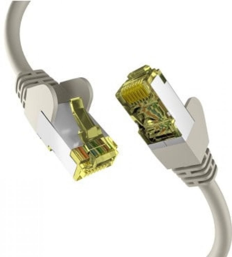 M-Cab Efb CAT6a Grau 1,5M Patchkabel S/FTP Pimf
