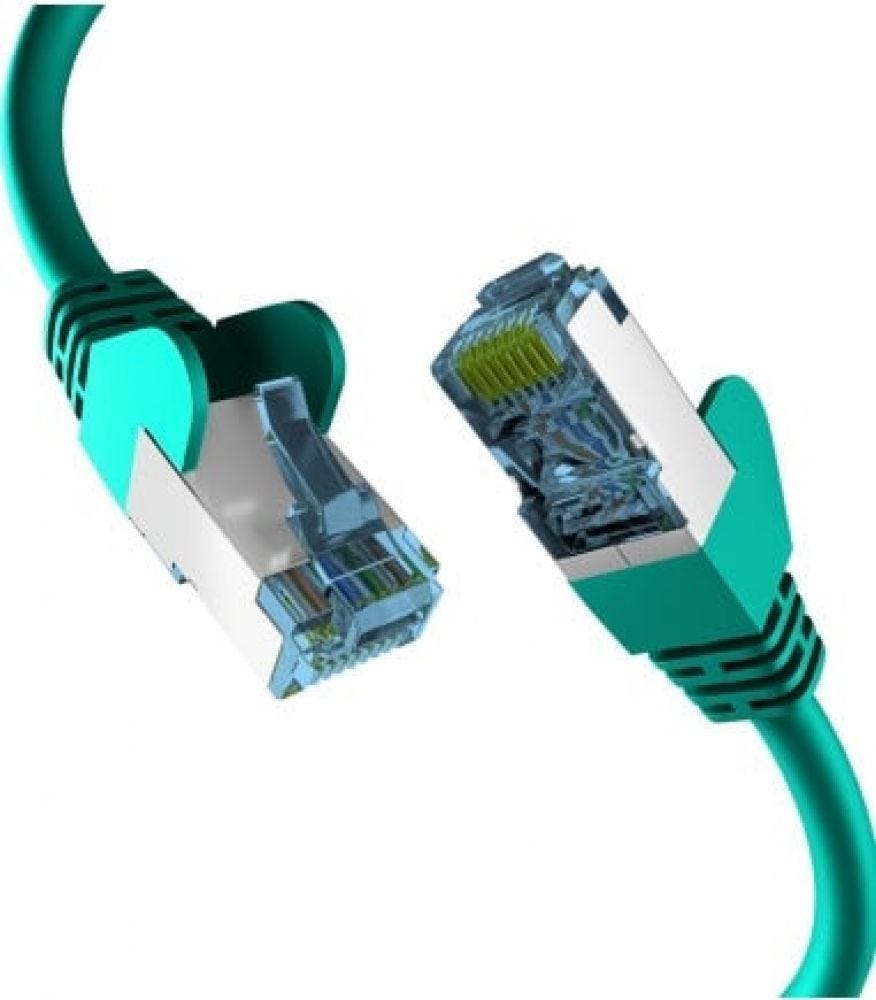 M-Cab Efb RJ45 Patchkabel Met Cat7 Rohkabel GRÜN 15M