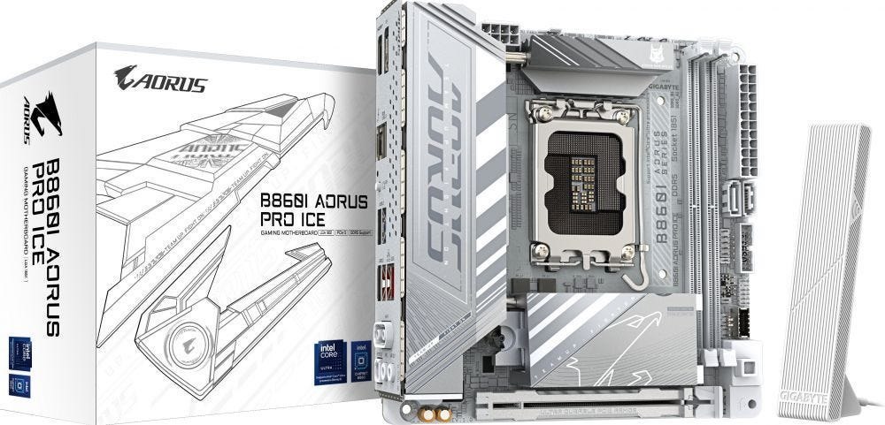 Gigabyte B860i Aorus Pro Ice - Moederbord