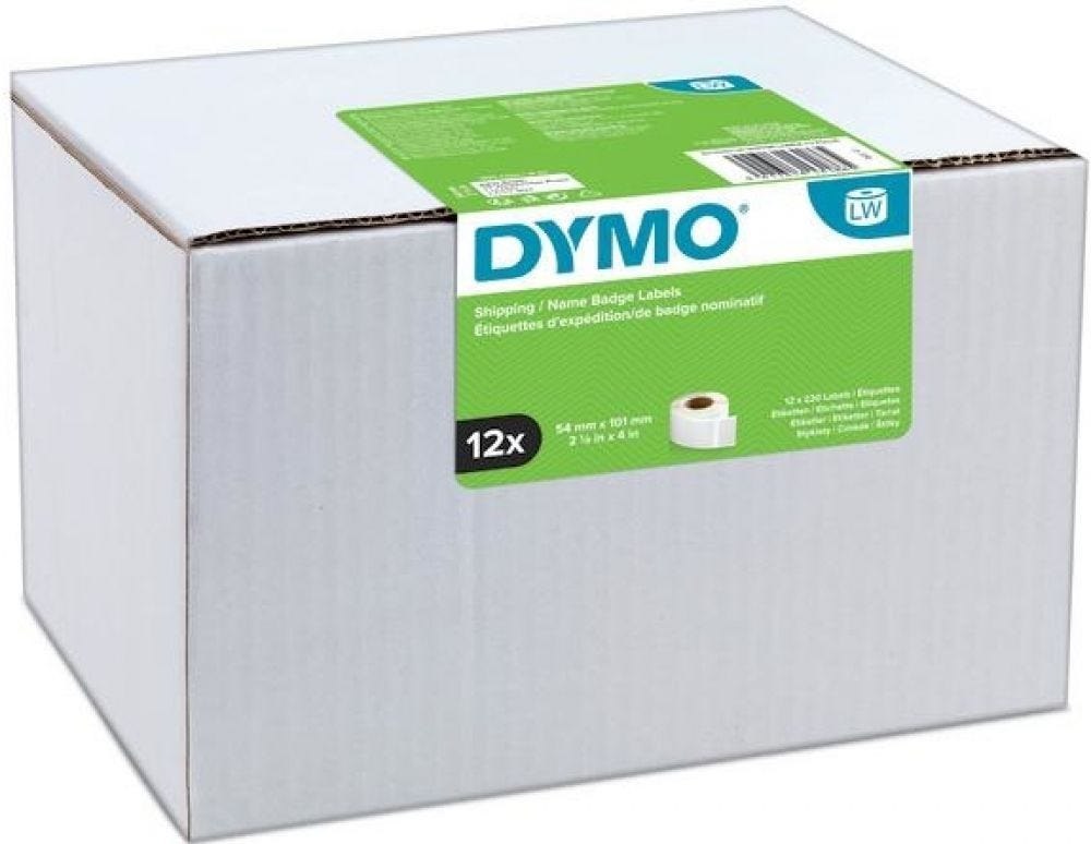 Dymo Shipping Name Badge Labels - Kleeflaag