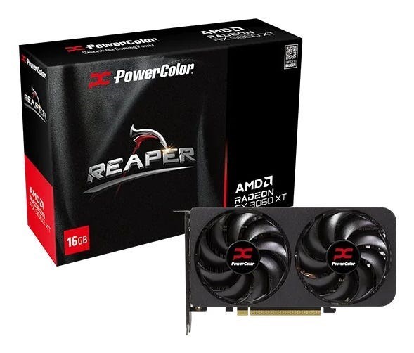 PowerColor Reaper Amd Radeon RX 9060 XT - Videokaart