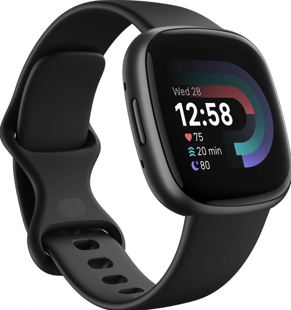 Fitbit Versa 4 Zwart - Smartwatch