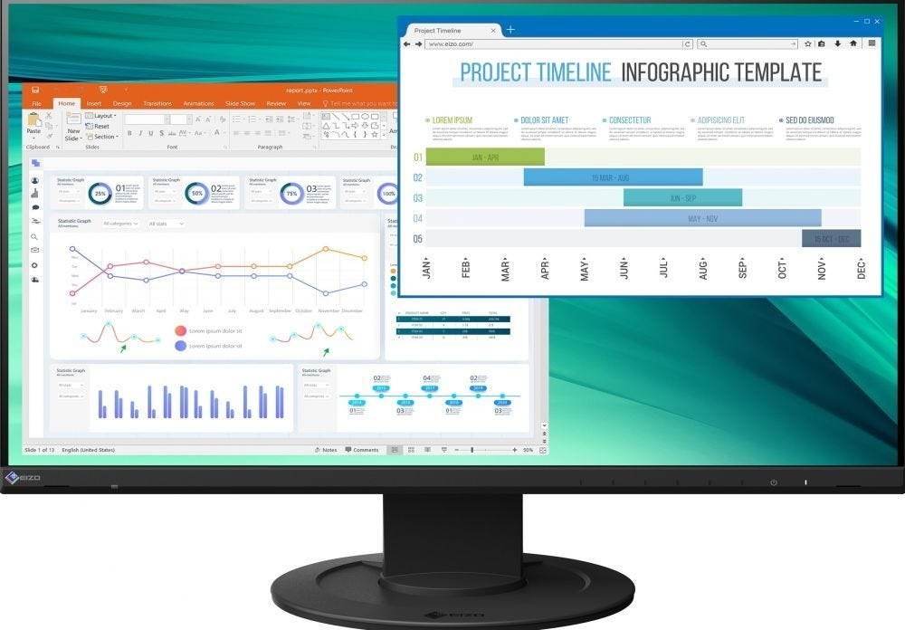 Eizo FlexScan Ev2460 - LED-monitor