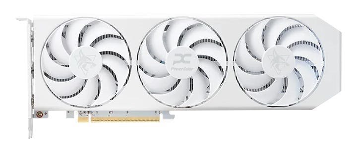 Powercolor Hellhound Spectral White Radeon RX 9060 XT - Videokaart