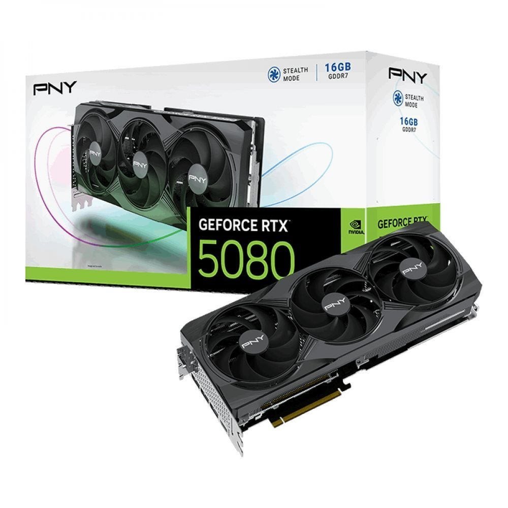 PNY GeForce RTX 5080 Triple Fan - Videokaart