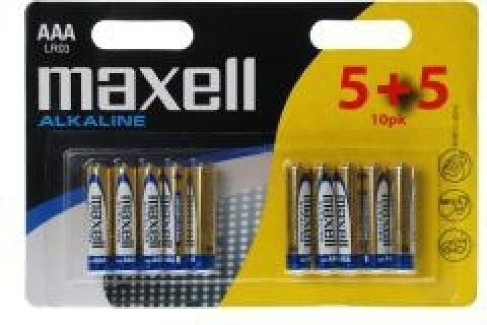 Maxell Batterij Maxell LR6 Alkali Mignon 10Er (5+5) Blister 1,5V
