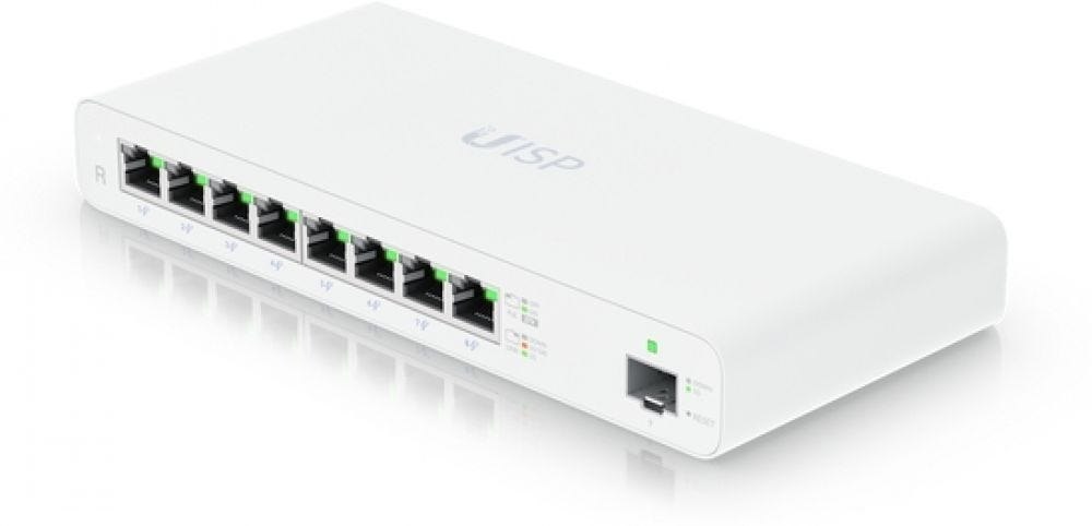 Ubiquiti Router Ubiquiti Uisp-R 8X GbE RJ45 Ports W. 27V Passive PoE, Wandmontage-