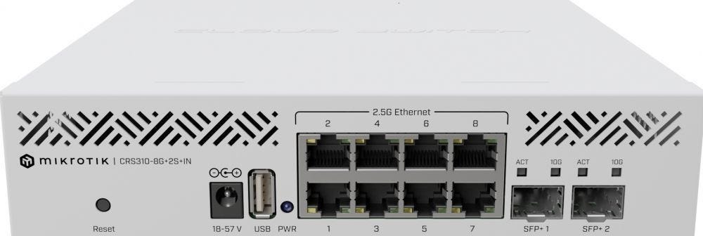 Mikrotik Crs310-8G+2S+In - Netwerkswitch