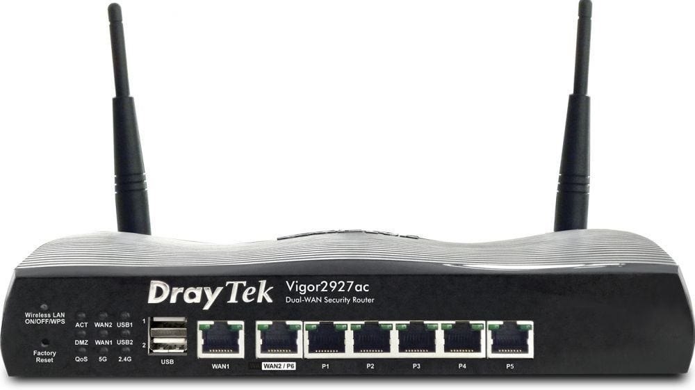 DrayTek Vigor 2927Ac Wlan-Ac SecureRouter Dual-Wan Retail