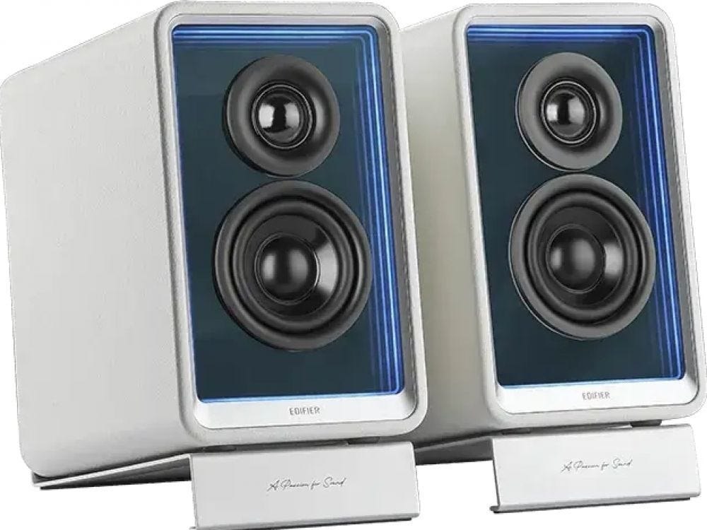 Edifier QR65 Aktive Design-Speaker, RGB, 70Watt Weiß Retail