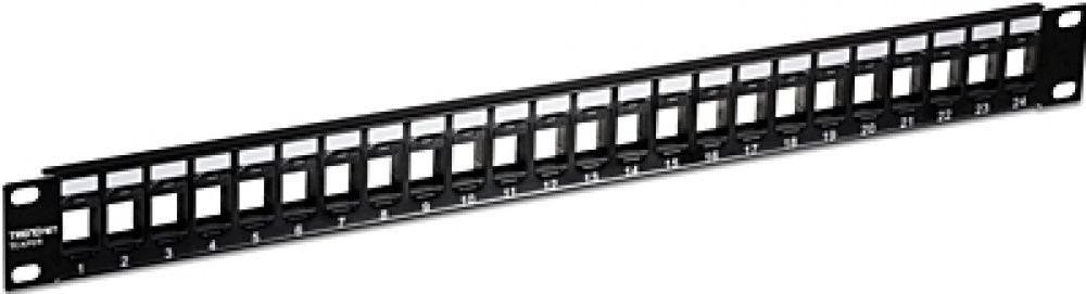 Trendnet Patchpanel 24 Port Blank Cat6 1U 19" Rackmount