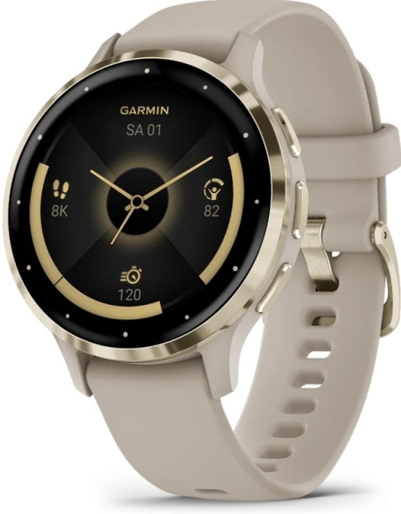 Garmin Venu 3S -41MM - French-Gray/Softgold