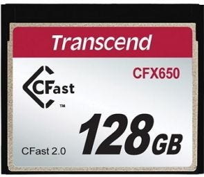 Transcend CFast 2.0 CFX650 - Flashgeheugenkaart