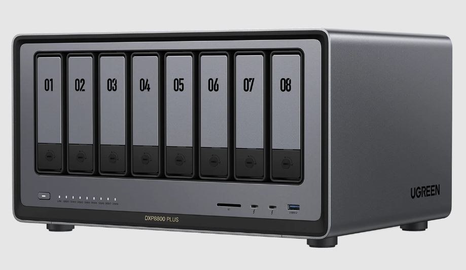 Ugreen NASync DXP8800 Plus - 8-Bay NAS-systeem