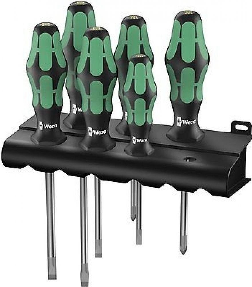 Wera Schraubendreher Satz 334/335/6 Rack