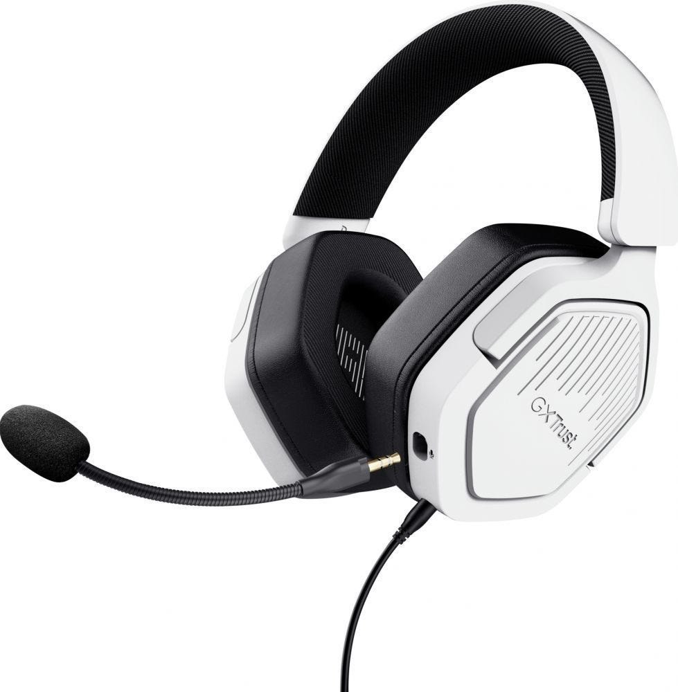 Trust GXT492W Carus Headset White