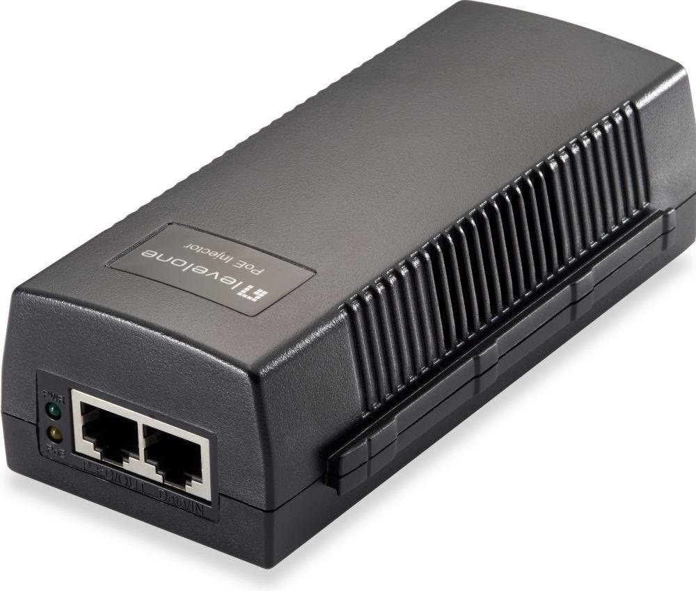 Level One LevelOne Ge PoE-Injektor Adapter Poi-2012 15.4W PoE