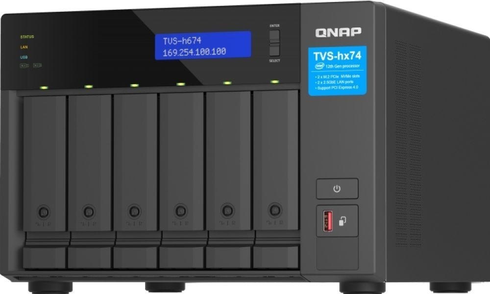 Qnap TVS-H674 - NAS-server