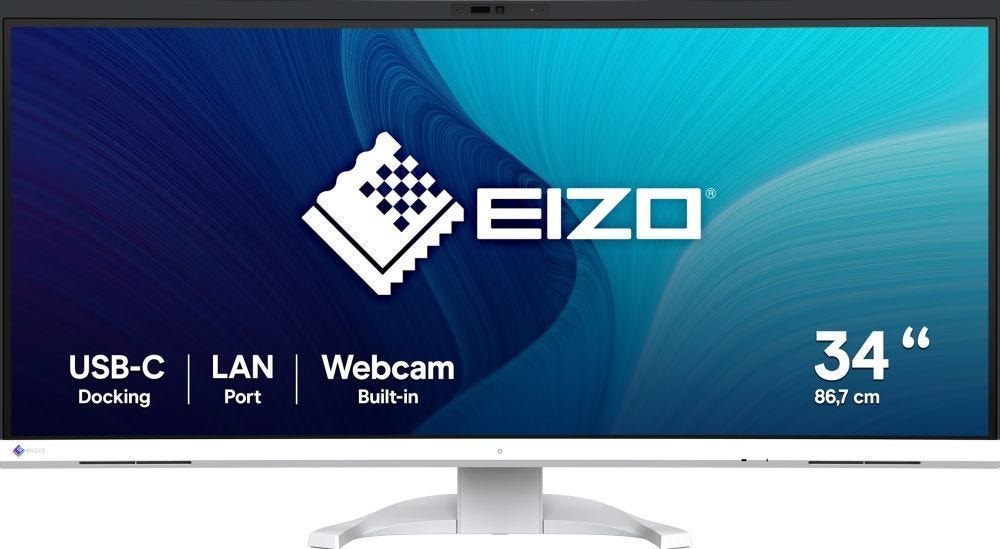 Eizo FlexScan Ev3450xc-Wt - LED-monitor