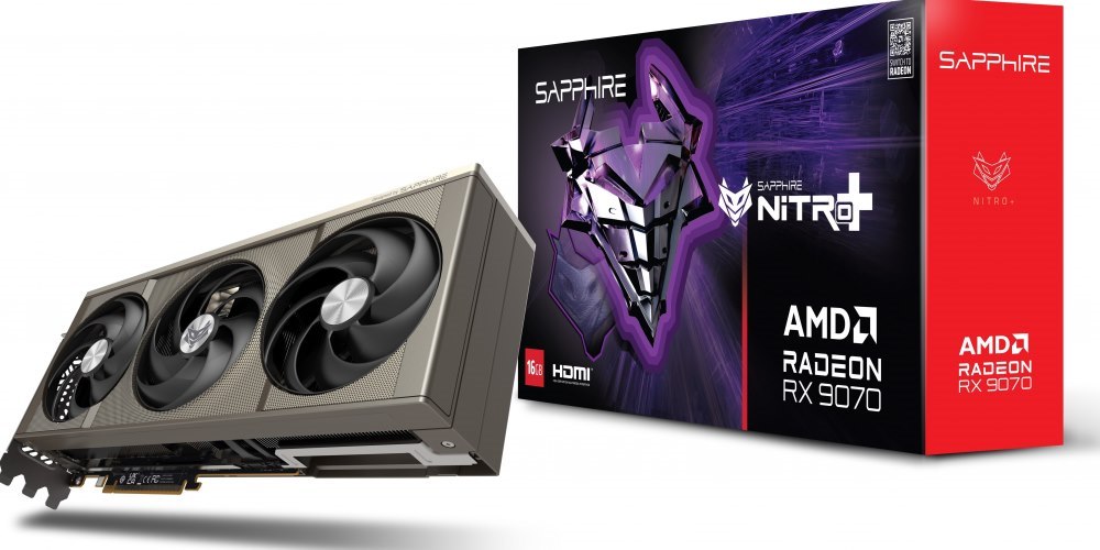 Sapphire Nitro+ Radeon RX 9070 - Videokaart