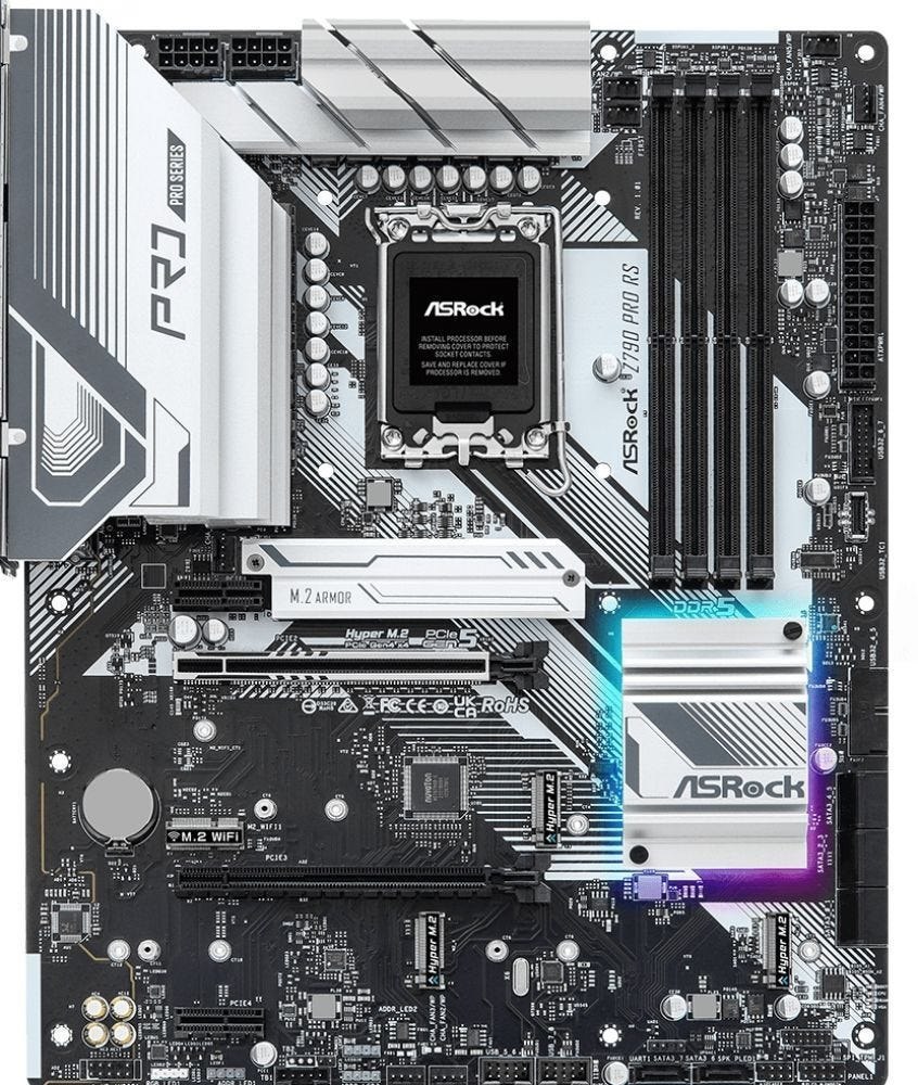Asrock Z790 Pro RS - Moederbord