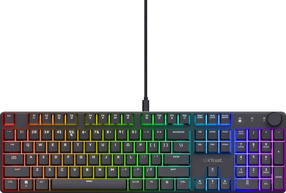 Trust GXT866 Torix Mechanical Keyboard Us Qwerty
