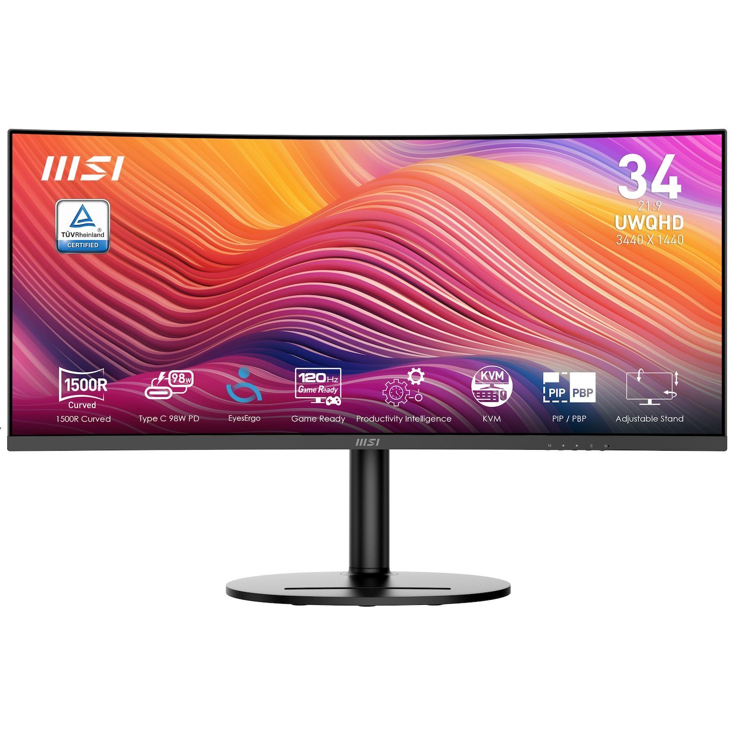 Msi Modern MD342CQP - LED-monitor