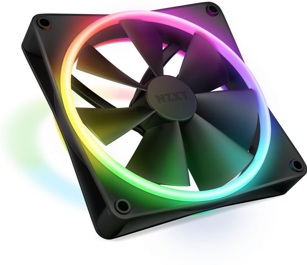 NZXT F120 RGB Duo White - Ventilatorhuis