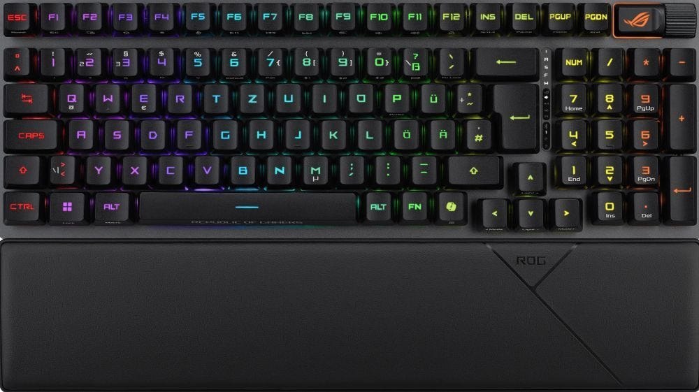Asus ROG Strix Scope II 96 RX Wireless - Gaming‑Toetsenbord 96%‑Layout