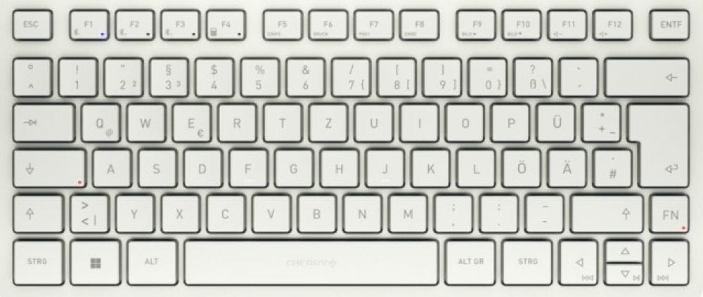 Cherry KW 7100 Mini BT - Toetsenbord