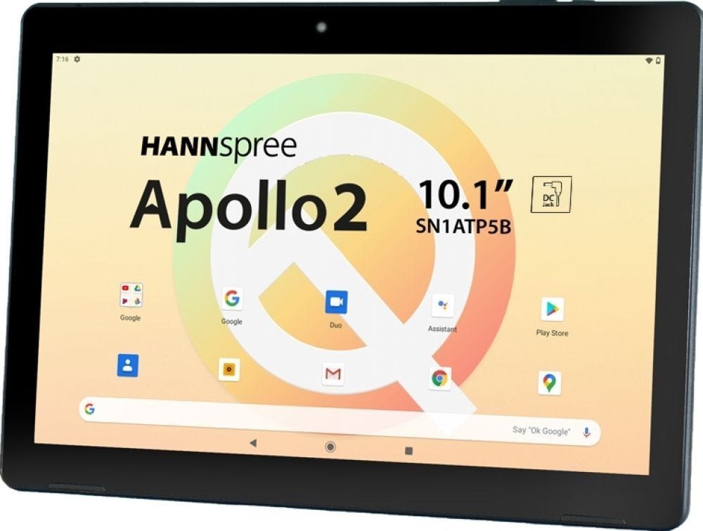 HANNspree Tab HANNspree 10,1 Apollo 2 Sn1atp5b Ips A10 Quad-Core A53 64Bit 3GB 32GB DC Jack Mulitouch