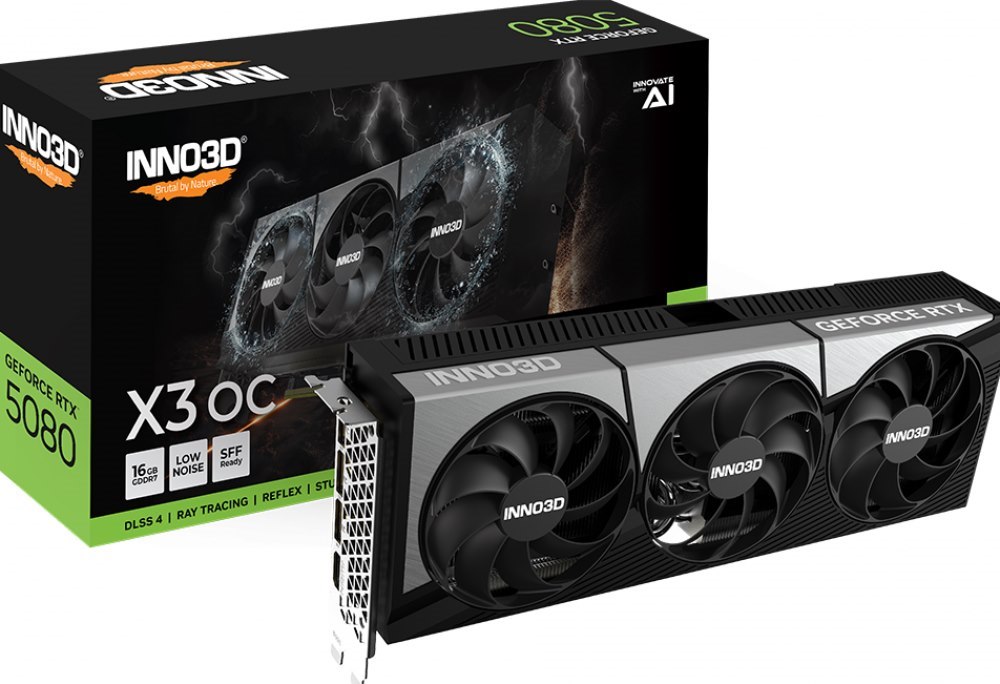 Inno3d Geforce RTX 5080 X3 Oc - Videokaart