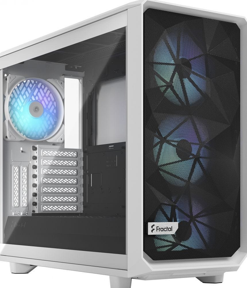 Fractal Design Fractal Meshify 2 RGB - White TG Clear Tint