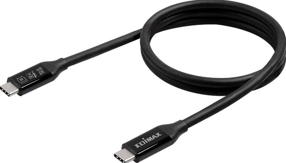 Edimax USB4/Thunderbolt3 Cable 40 Gbit/S 0,5M Type C To C