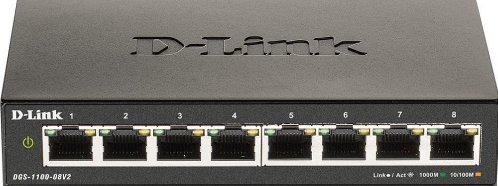 D-Link DGS 1100-08V2 - Switch