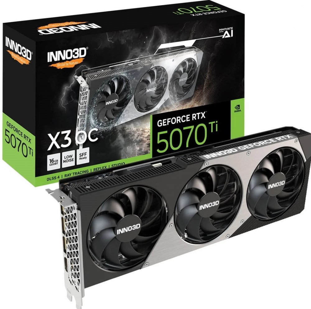 Inno3d GeForce RTX 5070 Ti X3 Oc - Videokaart
