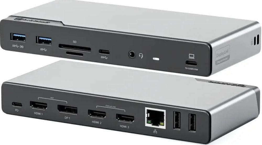 Alogic Dockingstation Usb-C 16 In 1 Quad Display DV4
