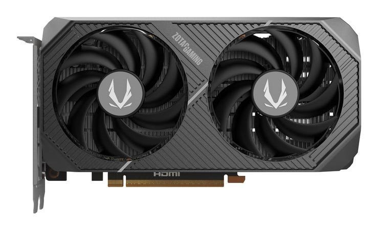 Zotac Gaming GeForce RTX 5050 Twin Edge OC - videokaart - 8GB GDDR6 - NVIDIA RTX 5050 - PCI‑Express 5.0 - 3× DisplayPort 2.1 - 1× HDMI 2.1