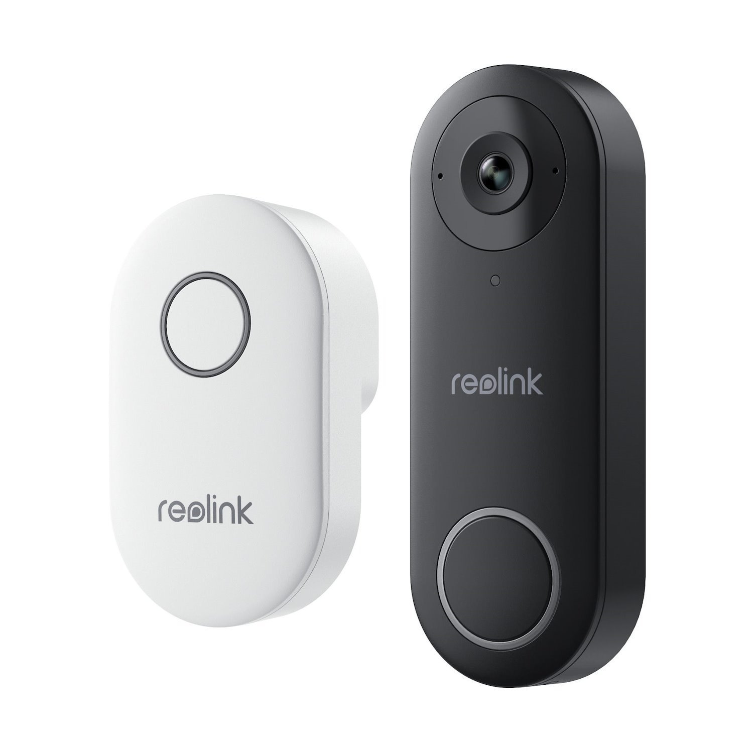 Reolink D340W Video Doorbell - WiFi + Chime - 5 MP - Dual‑Band Wi‑Fi - Persoonsdetectie - Tweewegaudio - MicroSD‑opslag - Google Assistant