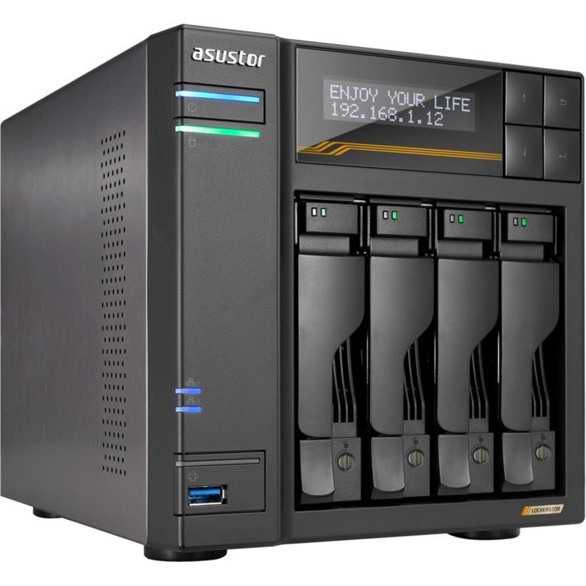 Asustor Lockerstor 4 Gen3 (As6804t) - NAS-server