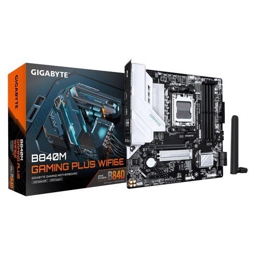Gigabyte B840M Gaming Plus WiFi6E (B840,AM5,mATX,DDR5)