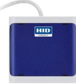 Hid Global Omnikey Usb Reader 5022 CL Reads 3.56MHz Smart Cards