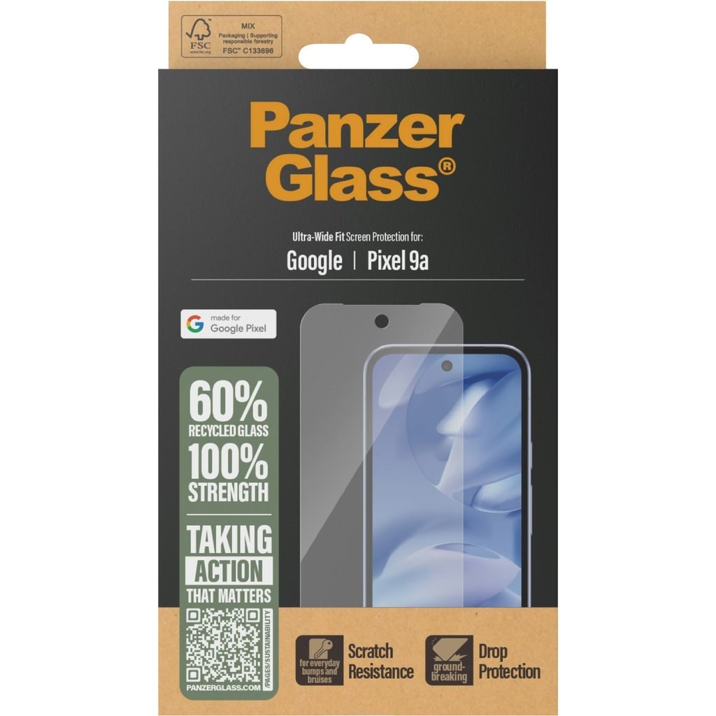 PanzerGlass Schermbescherming voor Google Pixel 8a